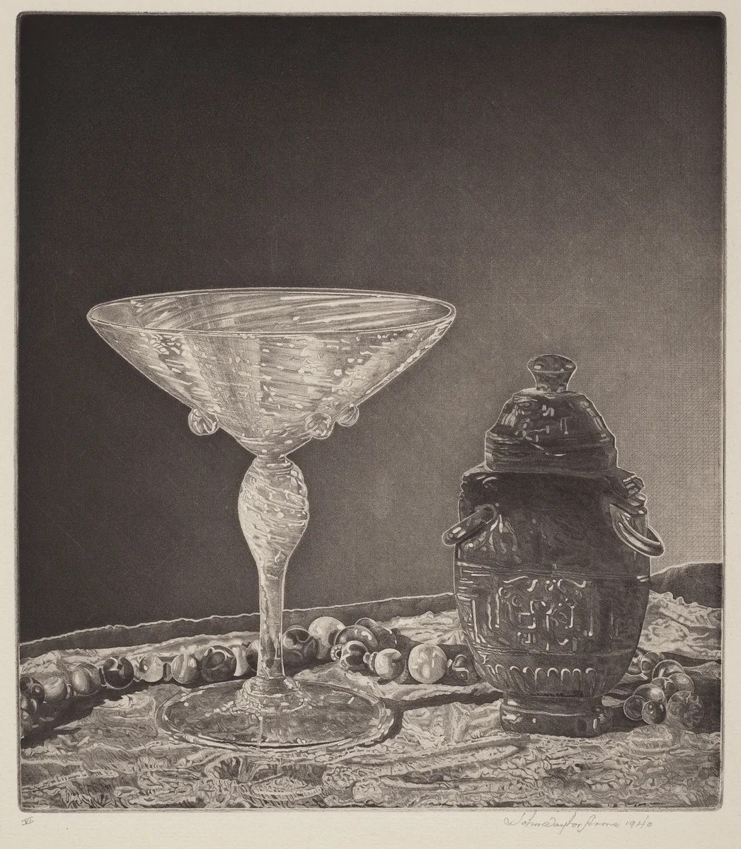 Crystal and Jade by John Taylor Arms, print, 1936-1940