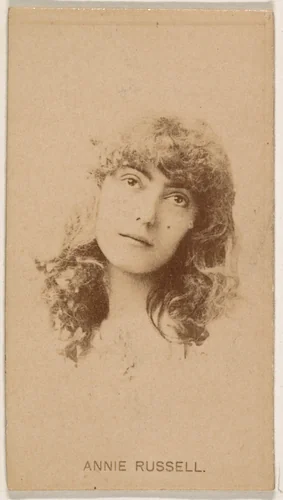 Annie Russell, from the Actresses series (N245) issued by Kinney Brothers to promote Sweet Caporal Cigarettes by Kinney Brothers Tobacco Company, photograph, 1890