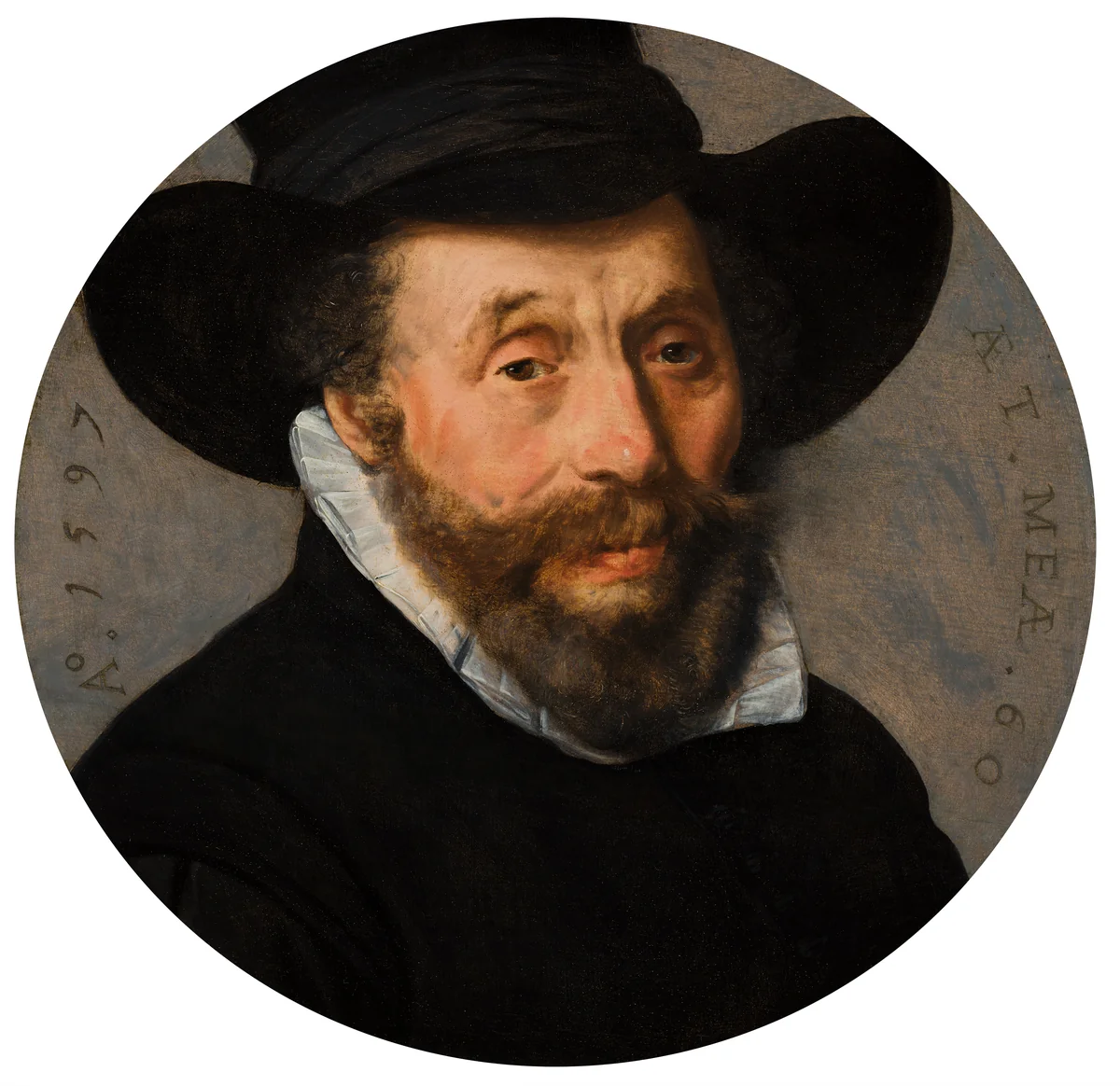 Portrait of a Man by Pieter Pietersz., painting, 1597