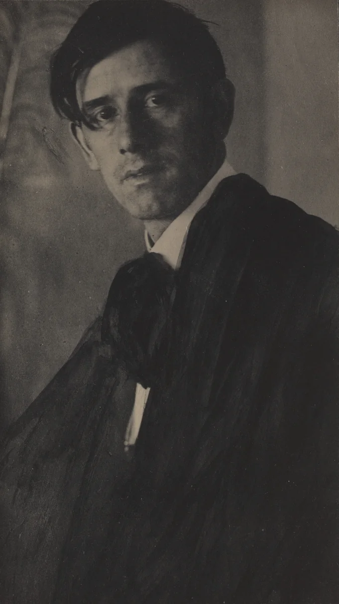 Self-Portrait by Clarence H. White, photograph, 1871-1925