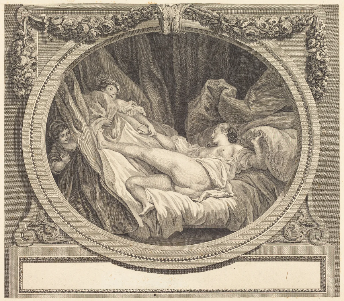 Le verre d'eau by Jean Honoré Fragonard, print, 1746-1831