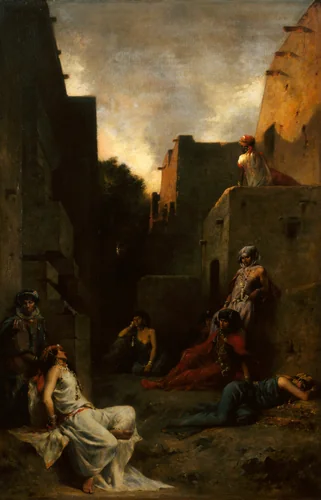 Women of the Ouled Nayls by Eugène Fromentin, painting, 1867