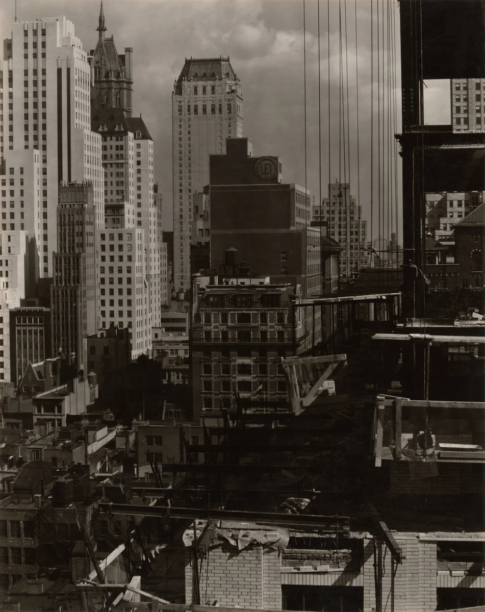 From My Window at An American Place, North by Alfred Stieglitz, photograph, 1931