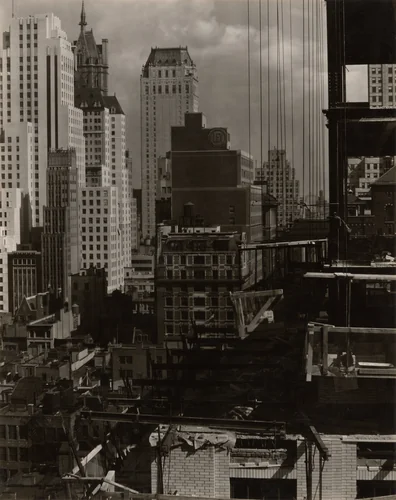 From My Window at An American Place, North by Alfred Stieglitz, photograph, 1931
