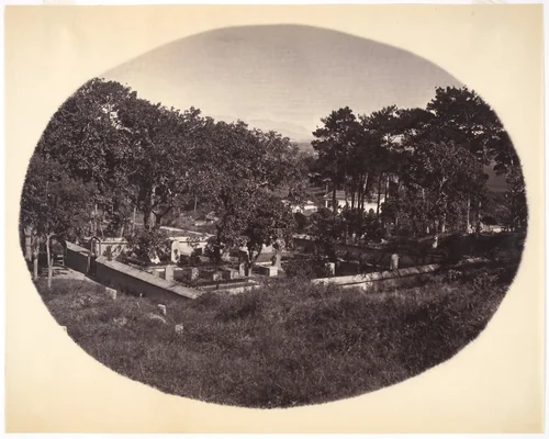 The Cemetery, Foochow by John Thomson, photograph, 1869