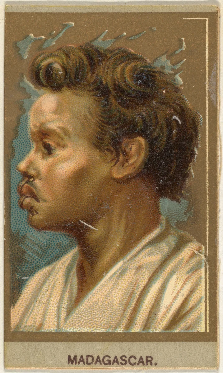 Madagascar, from the Races of Mankind series (T181) issued by Abdul Cigarettes by Abdul Cigarettes, print, 1881