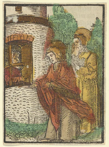 St. John in Prison, from Das Plenarium by Hans Schäufelein, print, 1517