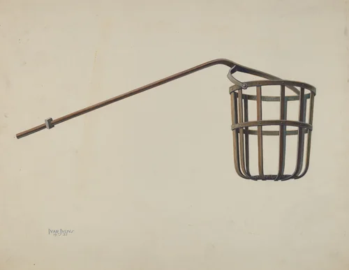 Flambeau by Ivar Julius, index of american design, 1937