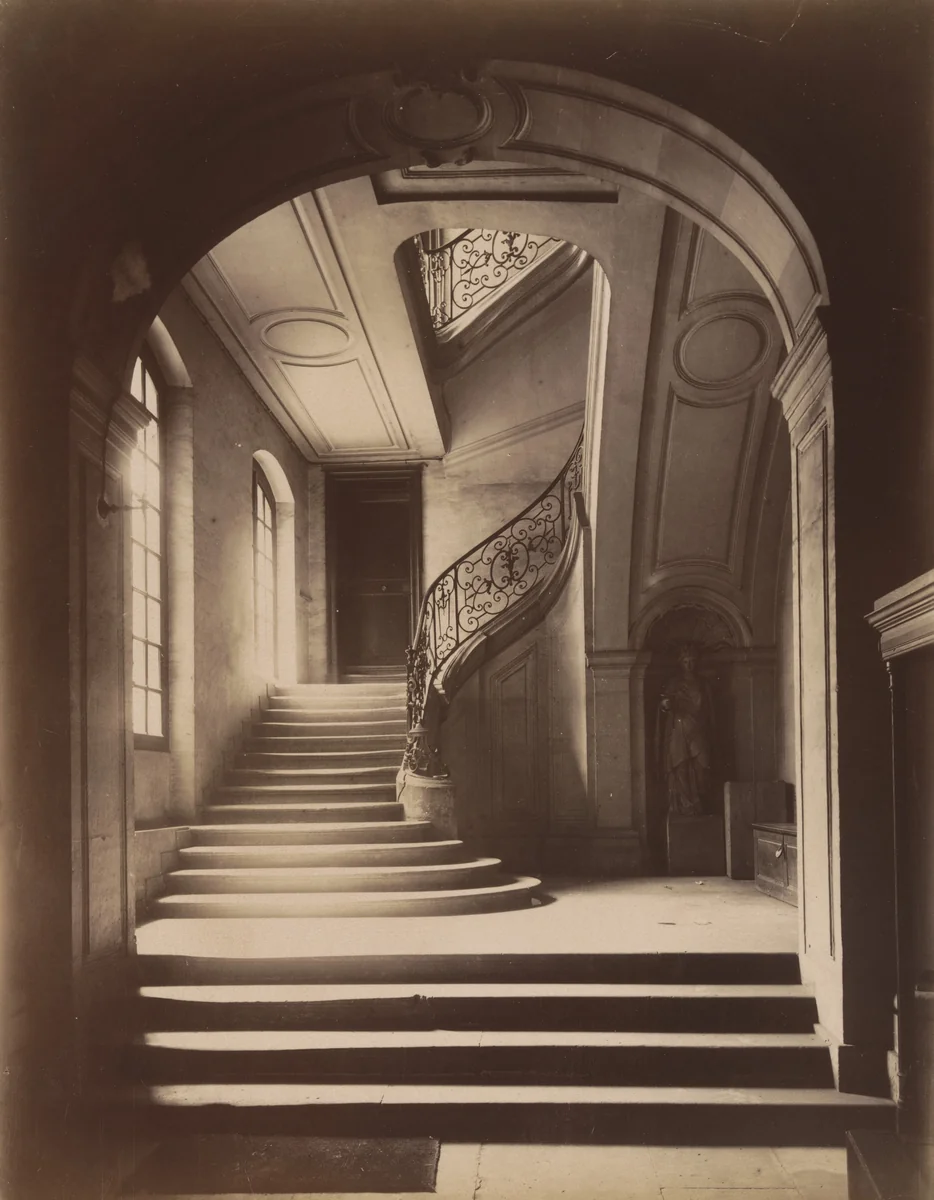 Hôtel du Marquis de Lagrange. 6 rue de Braque by Eugène Atget, photograph, 1901