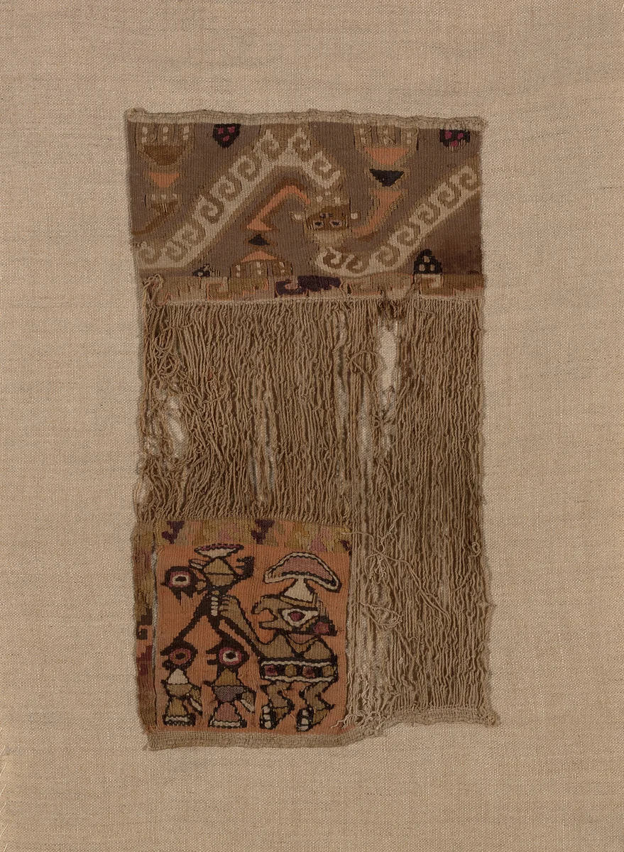 Fragment by Possibly Lambayeque, textile, 1000-1476