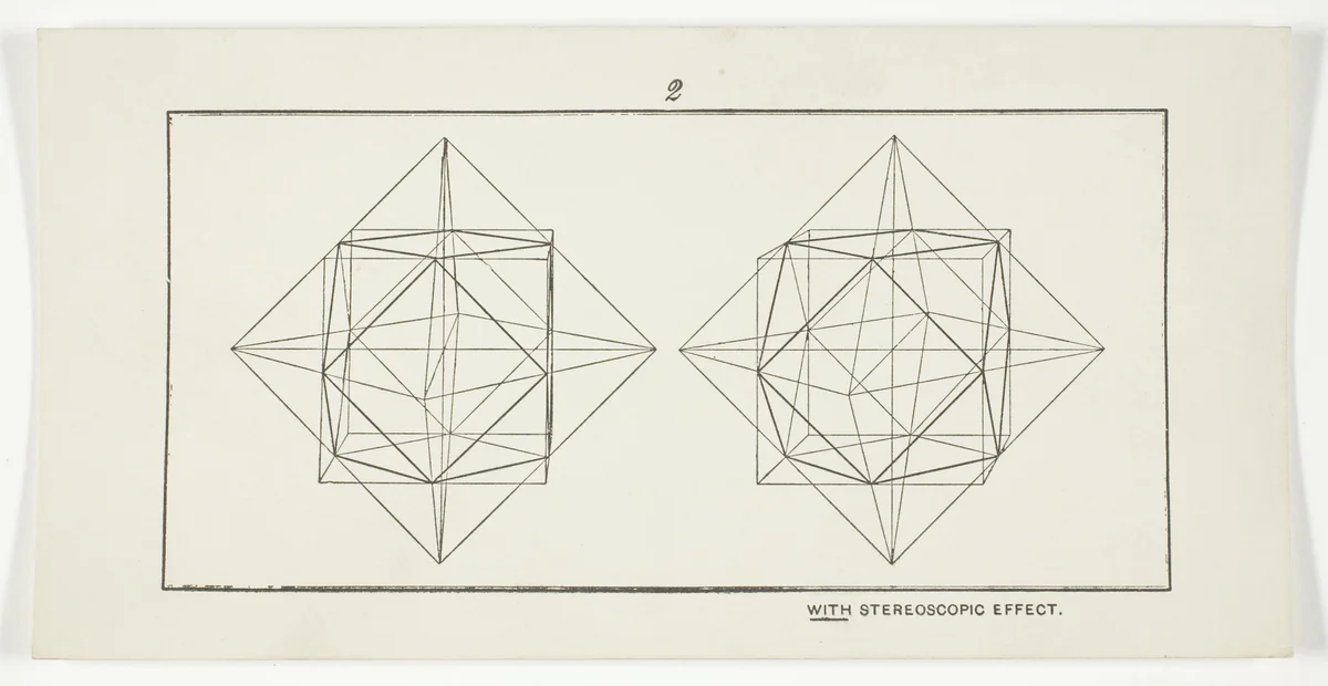With Stereoscopic Effect 2 by Artist Unknown, photograph, 1875-1899