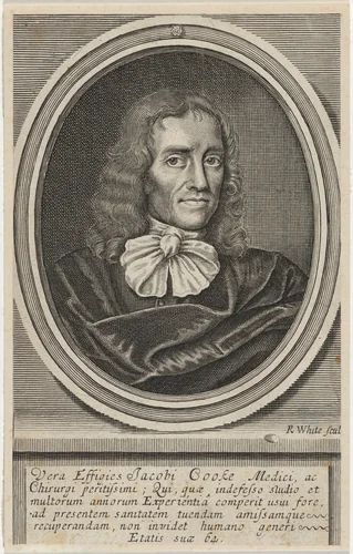 James Cooke by Robert White, print, 1676