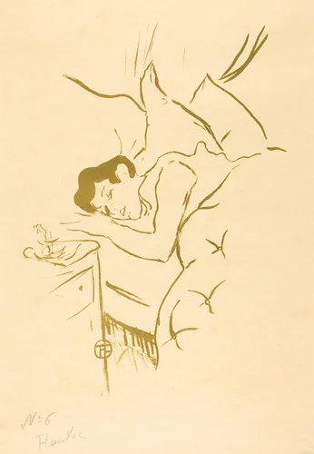 Your Mouth (Ta bouche) by Henri de Toulouse-Lautrec, print, 1893