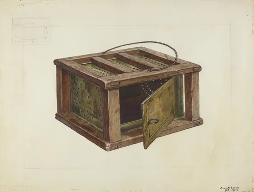 Foot Warmer by James M. Lawson, index of american design, 1936