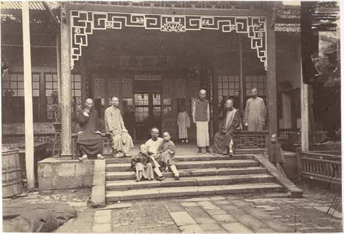 Madarin at Home by John Thomson, photograph, 1869