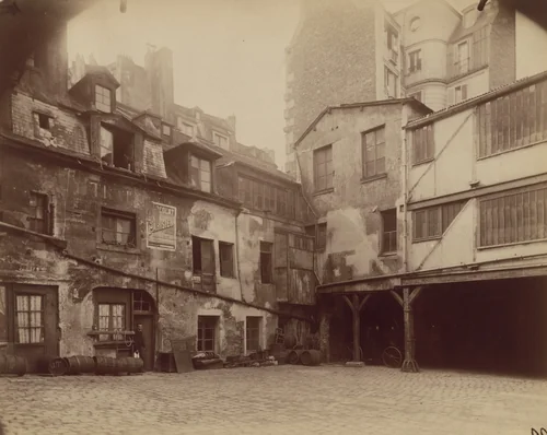 Auberge. Rue Mazet by Eugène Atget, photograph, 1899