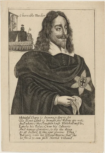 Charles I by Unknown 19th Century, print, 1660