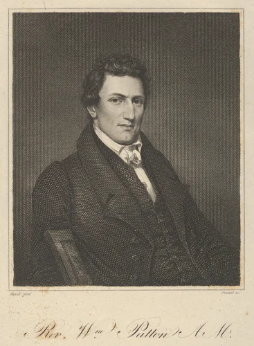 Rev. William Patton by Asher Brown Durand, print, 1820-1837