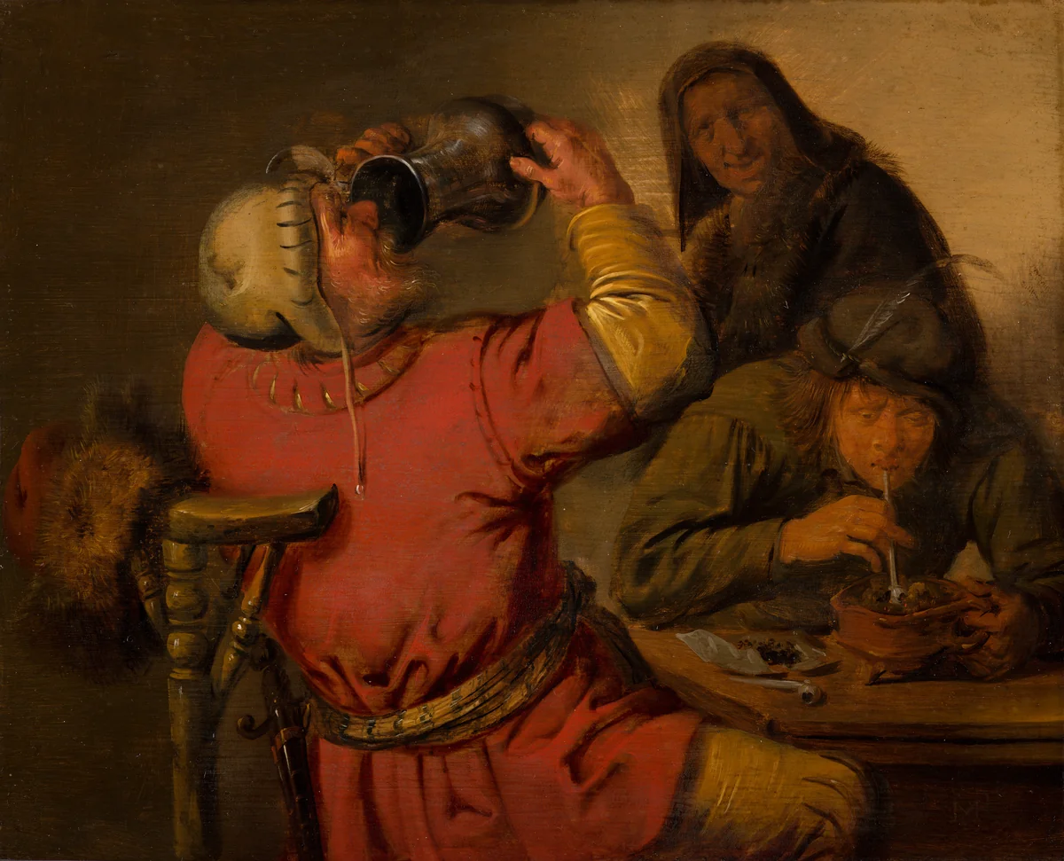The Five Senses: Taste by Jan Miense Molenaer, painting, 1637