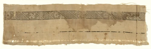 Border by Egypt, textile, 801-1300