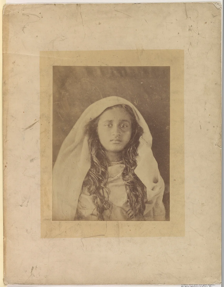 Ceylonese Woman by Julia Margaret Cameron, photograph, 1875-1879