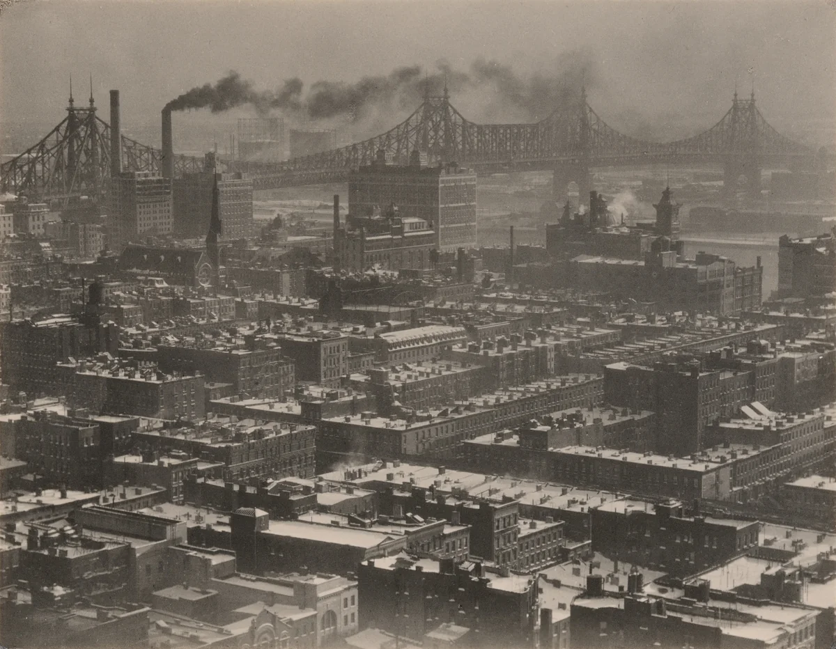 From Room "3003" - The Shelton, New York, Looking Northeast by Alfred Stieglitz, photograph, 1927