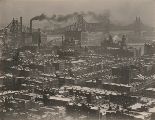 From Room "3003" - The Shelton, New York, Looking Northeast by Alfred Stieglitz, photograph, 1927