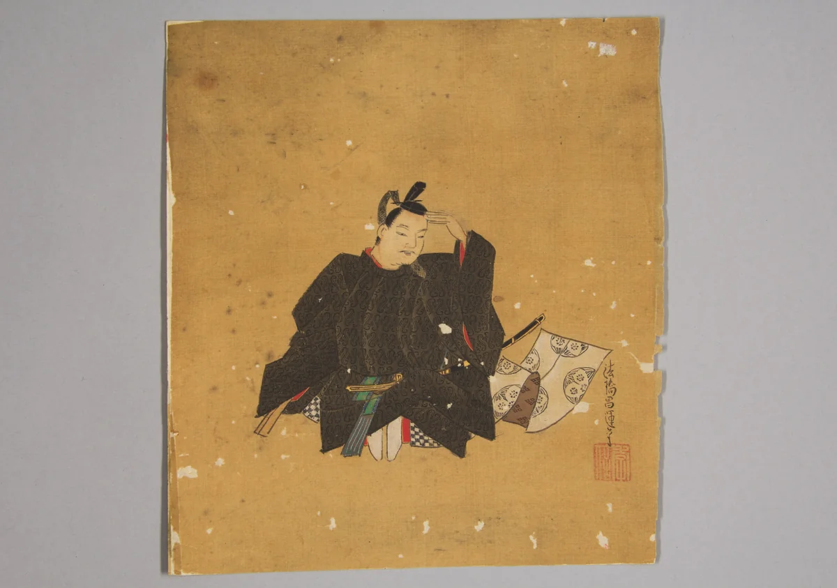 Immortal Poet by Kano Shōun, painting, 1600-1699