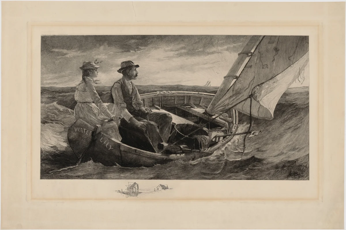 Homeward Bound by Henry Pruett Share; Milton James Burns, print, 1885