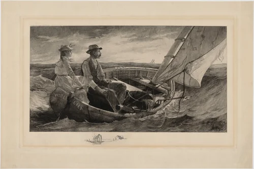 Homeward Bound by Henry Pruett Share; Milton James Burns, print, 1885