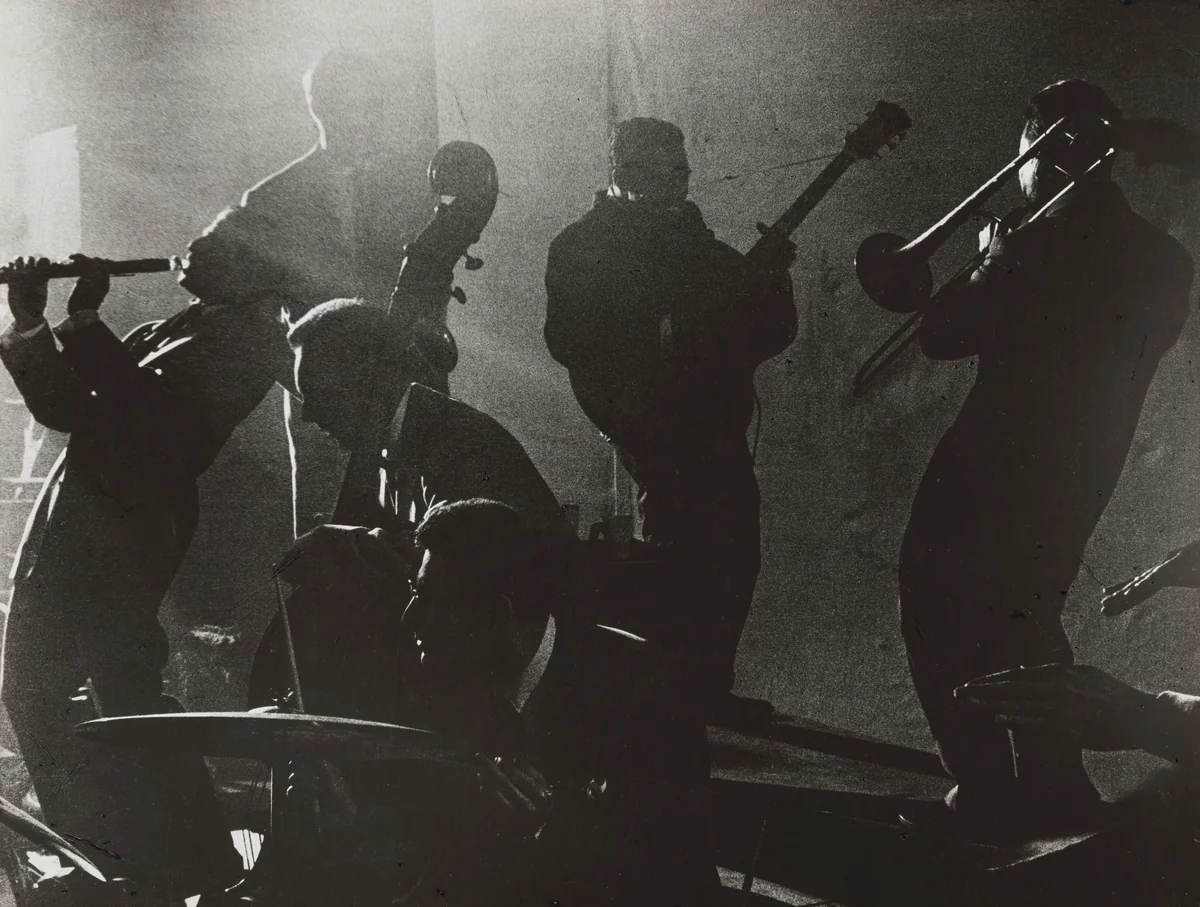 Hot Jazz by Hugh Bell, photograph, 1952