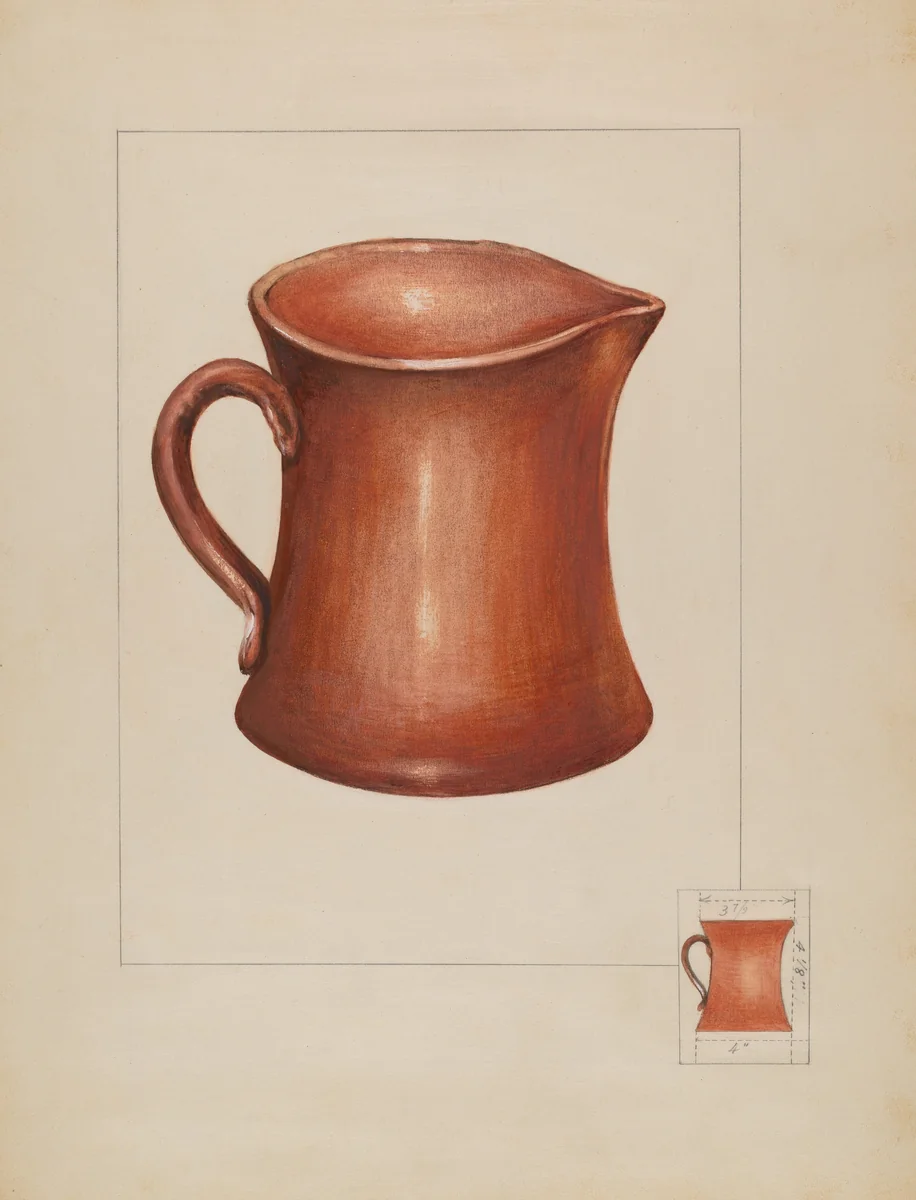 Measure with Handle by Anna Aloisi, index of american design, 1936