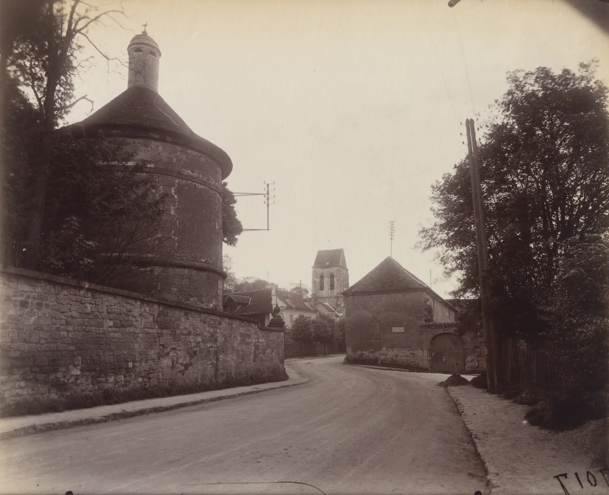 Saint-Ouen-l' Aumône by Eugène Atget, photograph, 1923
