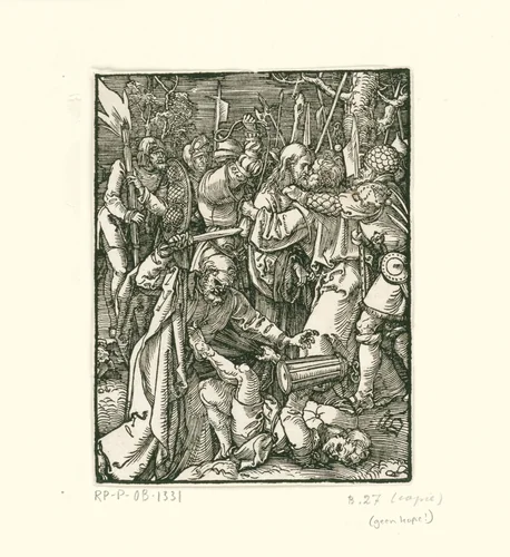 Gevangenneming by Unknown, print, 1509