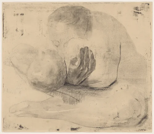Woman with Dead Child (Frau mit totem Kind) by Käthe Kollwitz, print, 1903