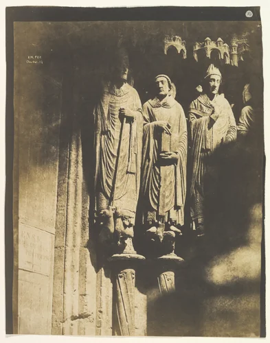 Chartres by Pierre Emile Joseph Pécarrère, photograph, 1850-1852