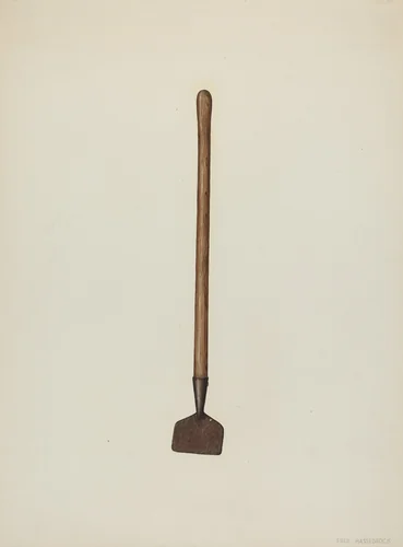 Turpentine Scraper by Fred Hassebrock, index of american design, 1940