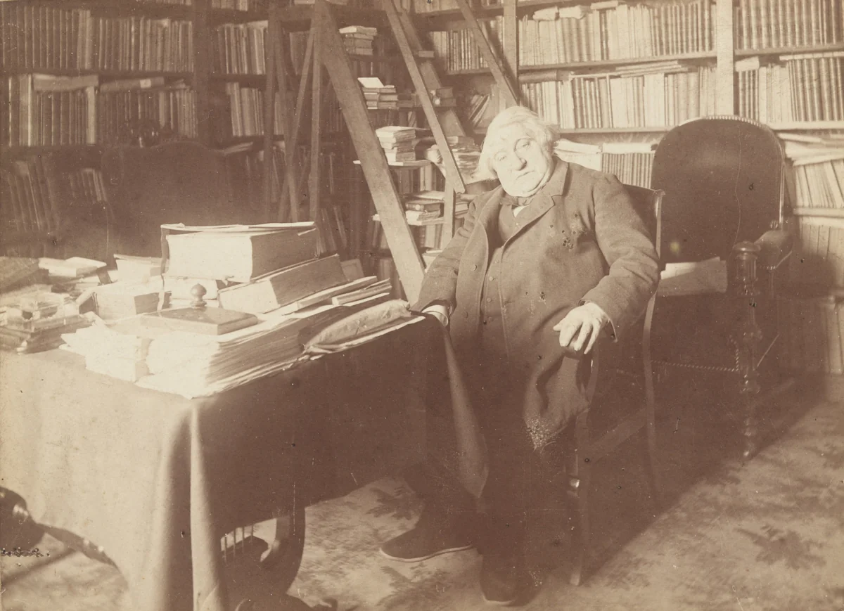 Ernest Renan by Dornac, photograph, 1891