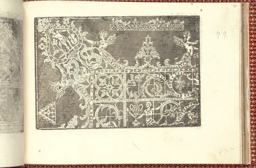 Corona delle Nobili et Virtuose Donne: Libro I-IV, page 79 (recto) by Cesare Vecellio, book, 1601