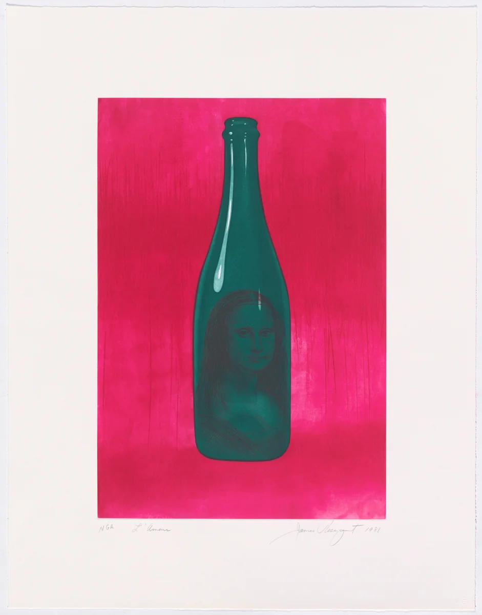 L'Amour by James Rosenquist, print, 1980-1982