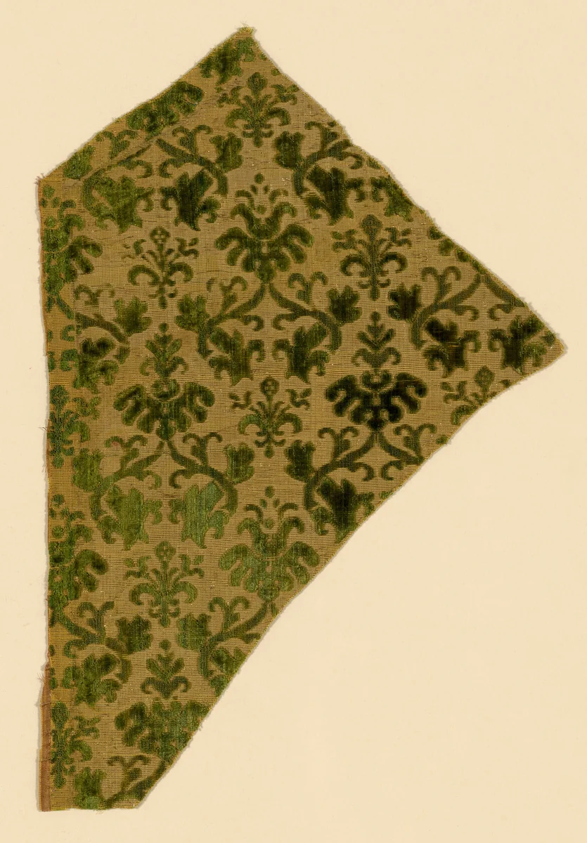 Fragment by Italy, textile, 1625-1650