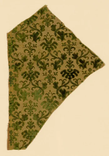 Fragment by Italy, textile, 1625-1650