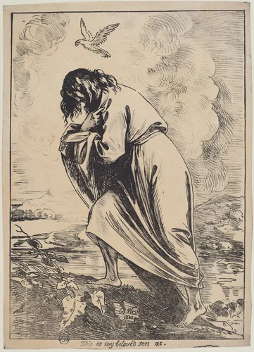 This is my Beloved Son by Benjamin West, print, 1802