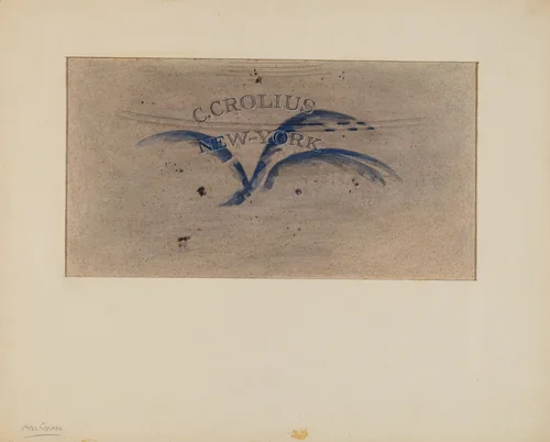 Jug by Charles Caseau, index of american design, 1937