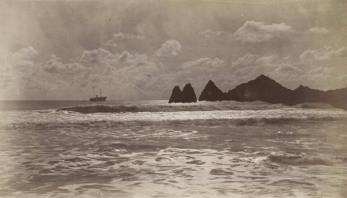 Cape San Lucas by Eadweard Muybridge, photograph, 1875