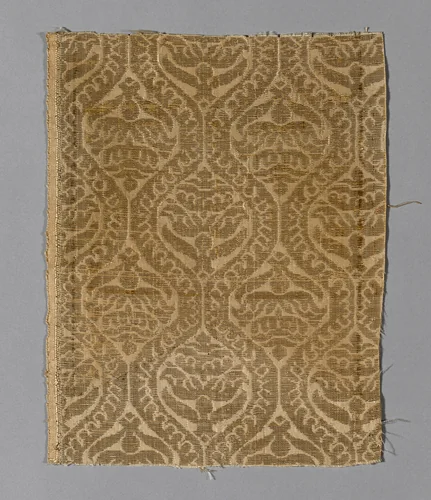 Fragment by Spain or Italy, textile, 1600-1650