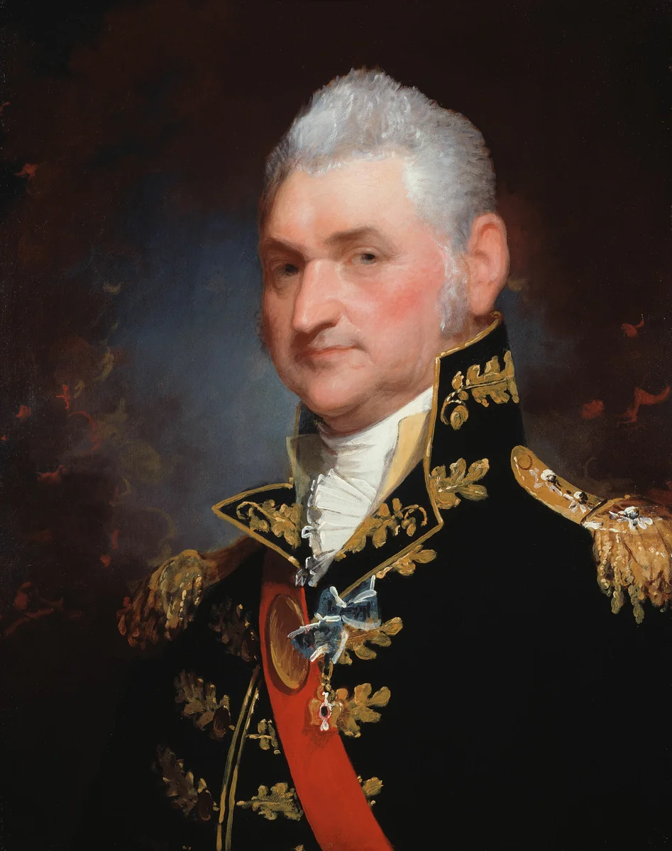 Major-General Henry Dearborn by Gilbert Stuart, painting, 1812
