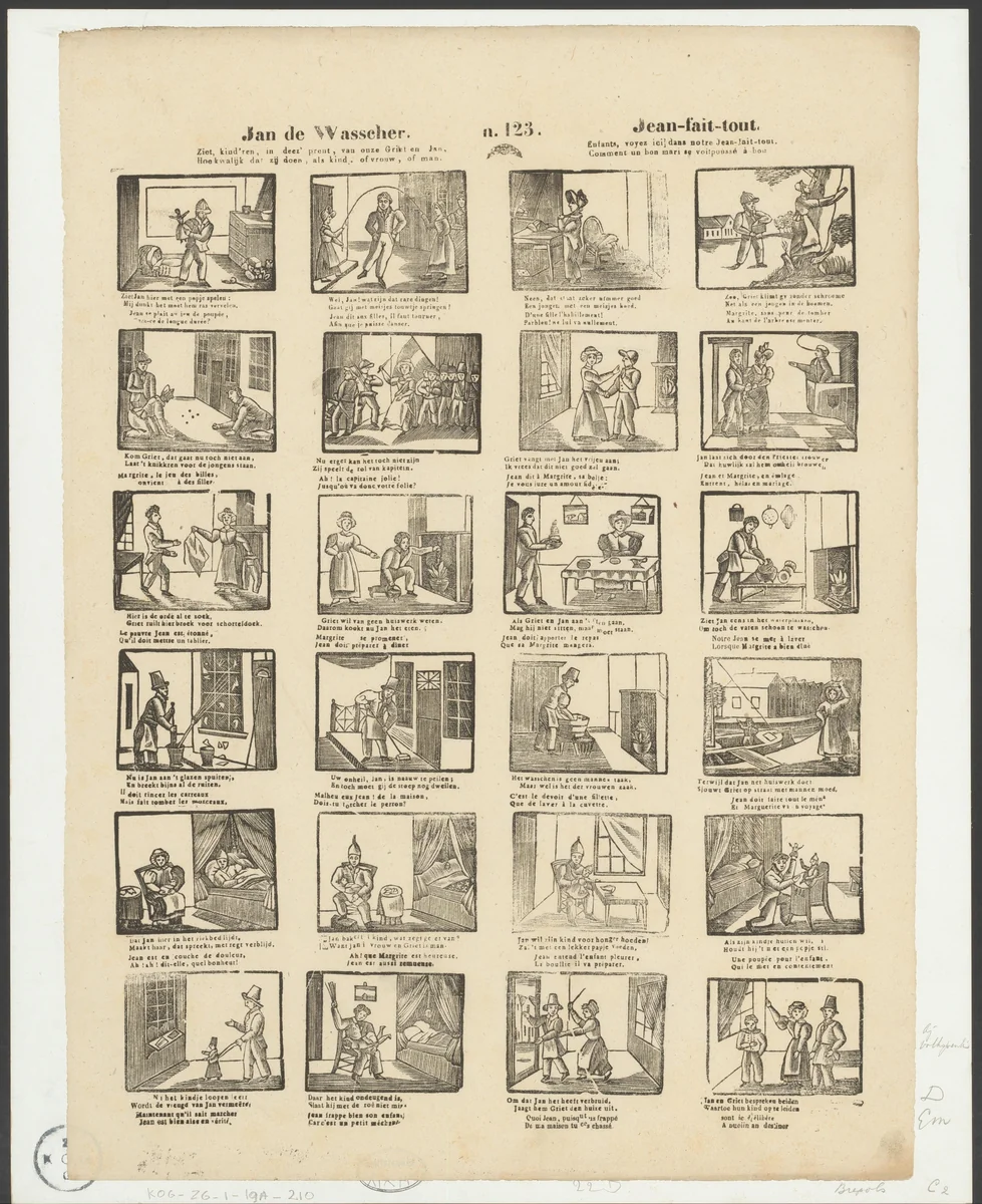 Jan de Wasscher by anonymous, print, 1800-1833