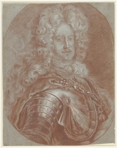 Portret van Johan Willem, keurvorst van de Palts by anonymous, drawing, 1678-1716