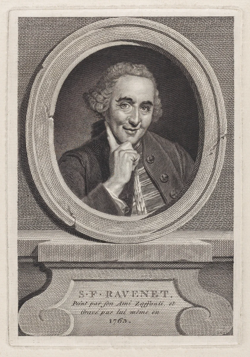 Simon François Ravenet by Simon Ravenet, print, 1763